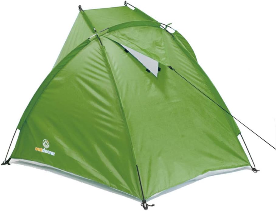 outdoorer Strandmuschel Helios Air - Reise-Strandmuschel mit UV Schutz 80 & verschliessbarem Fenster