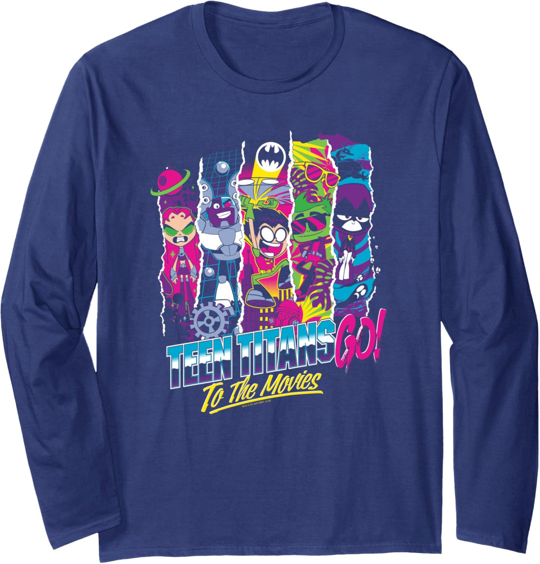 Teen Titans Go! To the Movies Group Panels Langarmshirt