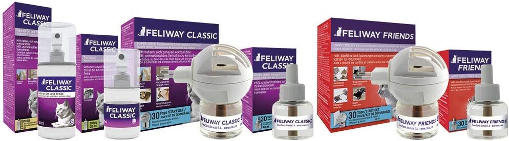 Feliway CEVA Classic Spray - Doppelpack - 2 x 60 ml (Pumpspray)
