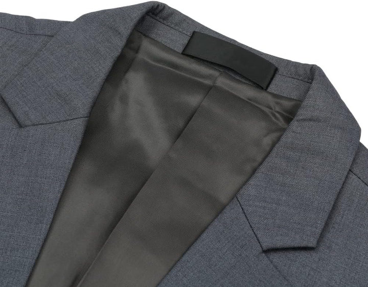 Allthemen Sakko Herren Slim Fit Sportlich Anzugjacke mit Fliege Zwei Knöpfe Herren Blazer für Busine