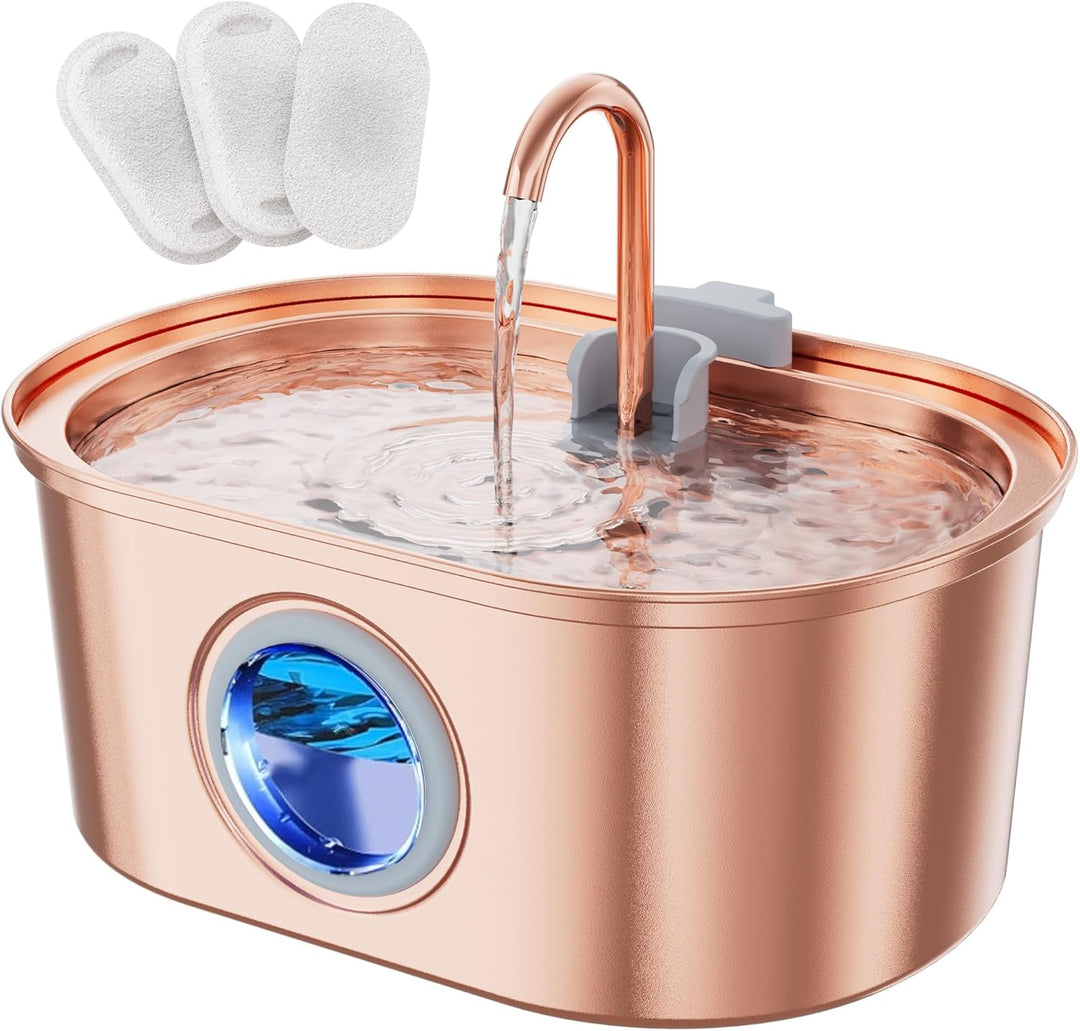 Ersatzfilter für Katzenbrunnen – 8 Stück Kohlefilter und 8 Stück Schaumfilter 8 Filter + 8 Schwämme