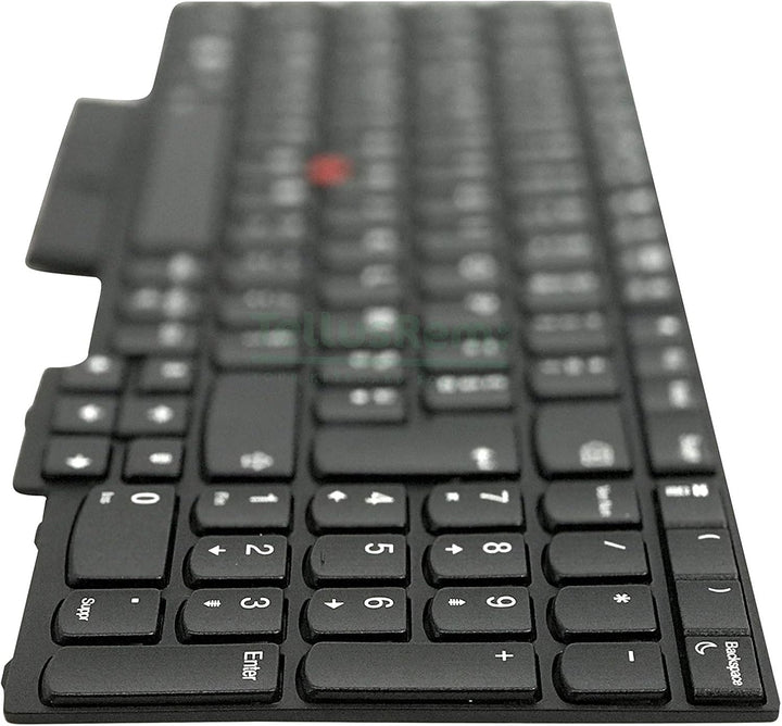 TellusRem ersatztastatur Französisch Hintergrundbeleuchtung für Lenovo Thinkpad T570 T580 P51s P52s
