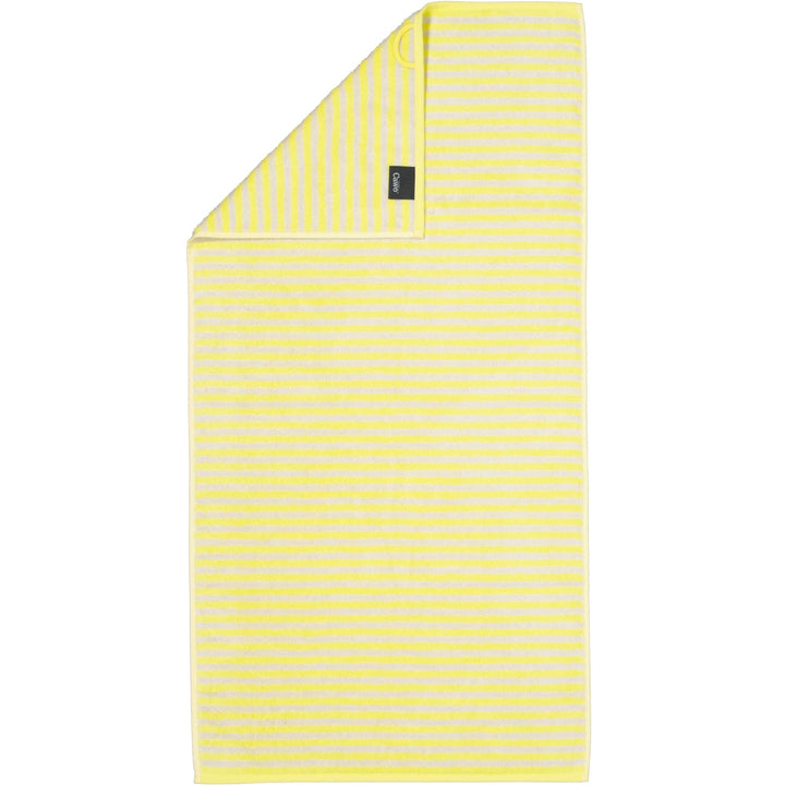 CAWÖ Home Handtücher Campus Ringel 955 Lemon - 57 Duschtuch 70x140 cm, Duschtuch 70x140 cm