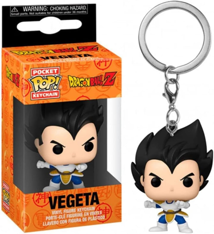 Funko Pop! Keychain: DBZ - Vegeta Dragon Ball Z - Neuartiger Schlüsselanhänger - Vinyl-Minifigur Zum