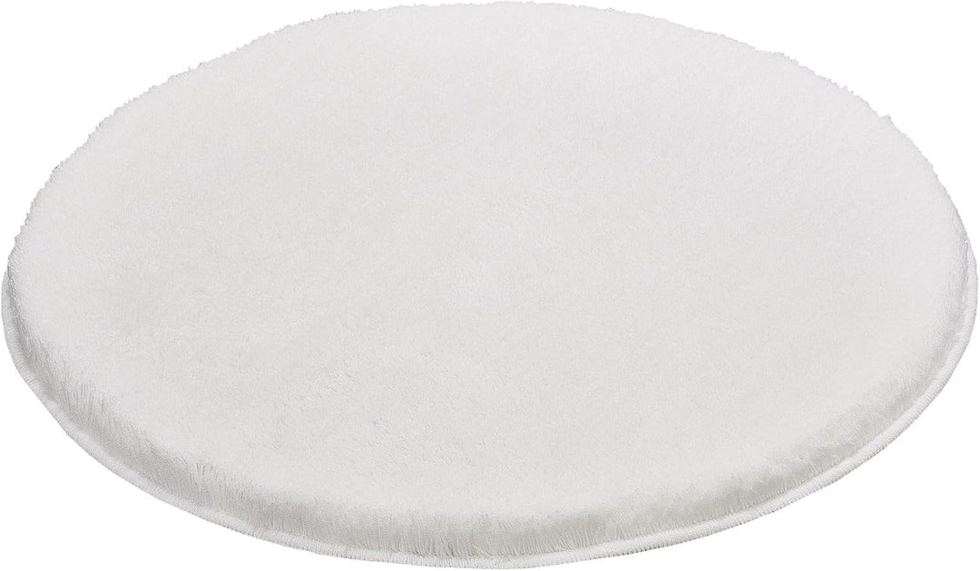 Kleine Wolke 5405115521 Badteppich / 100 cm, rund, polarweiss 100 cm (Rund), 100 cm (Rund)