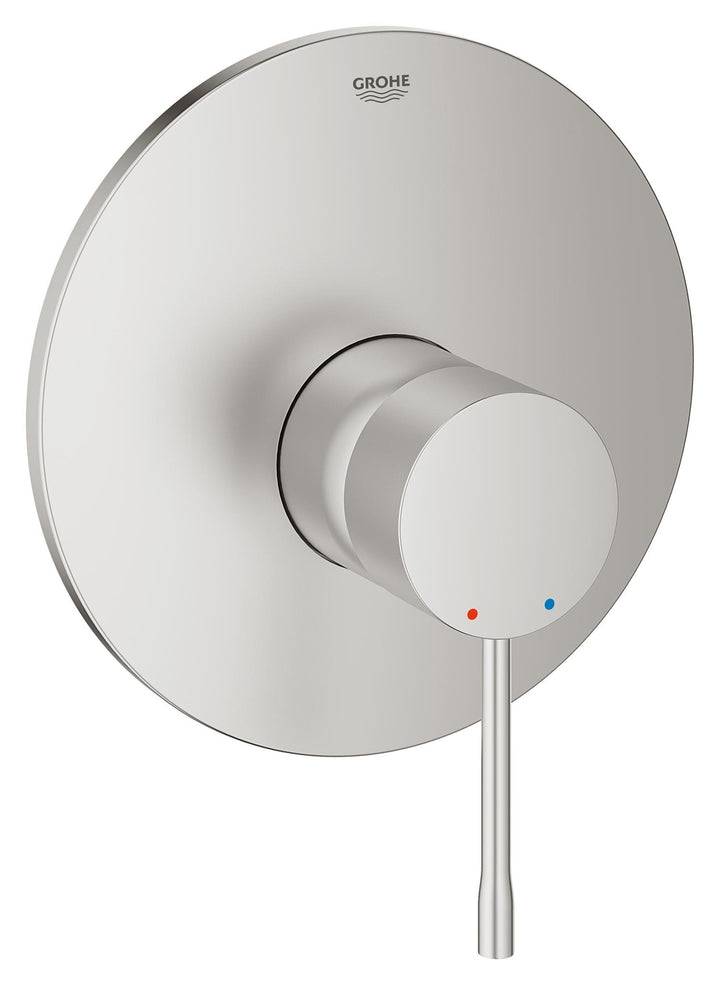 Grohe Einhand-Brausebatterie, 19286DC1 Edelstahl Einhand-Brausebatterie, Edelstahl Einhand-Brausebat