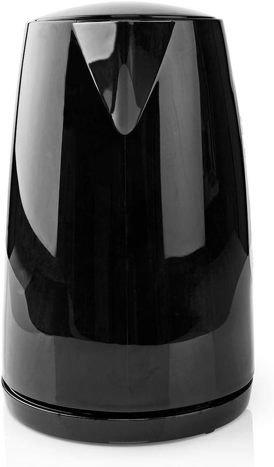 Wasserkocher - 1.7 l - Plastik - Schwarz - Um 360 Grad drehbar - Verdecktes Heizelement - Strix Cont
