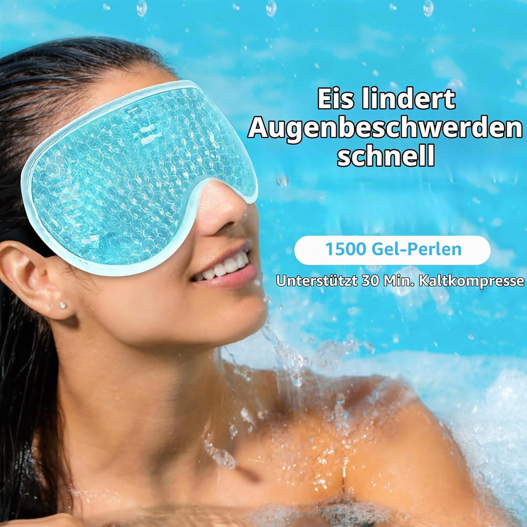 BeeVines Gel-Augenmaske, kühlende Eis-Masken für geschwollene Augen für Männer &amp; Frauen, kalte &amp; war