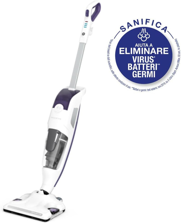 Rowenta Nettoyeur vapeur Clean & Steam Revolution RY7731WH, Dampfreiniger, NC, weiss