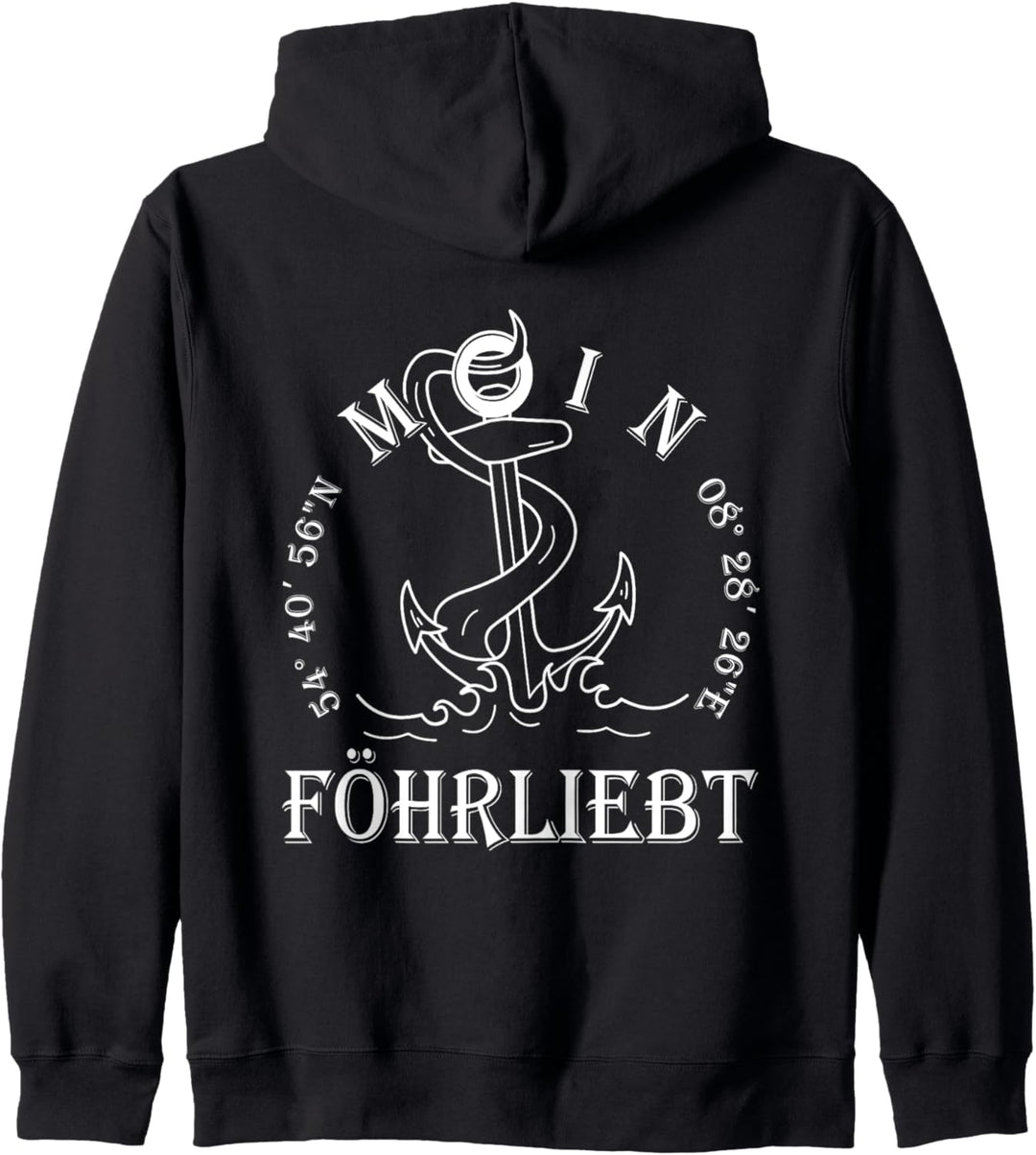 Für alle Norddeutsch und Plattdeutsch Freunde Moin Föhrliebt Kapuzenjacke