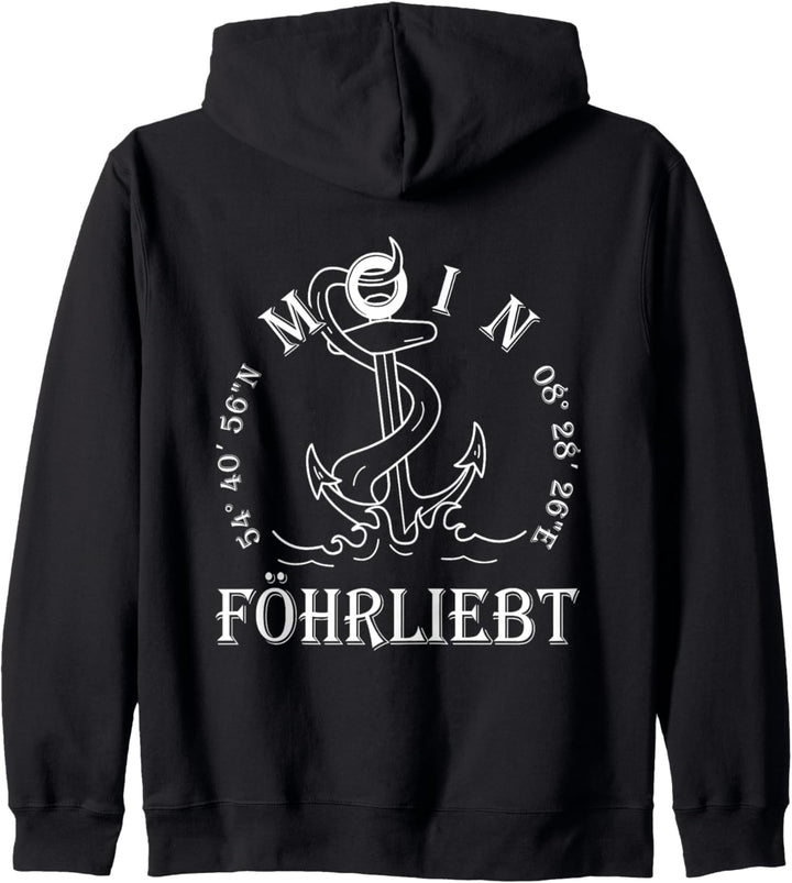 Für alle Norddeutsch und Plattdeutsch Freunde Moin Föhrliebt Kapuzenjacke