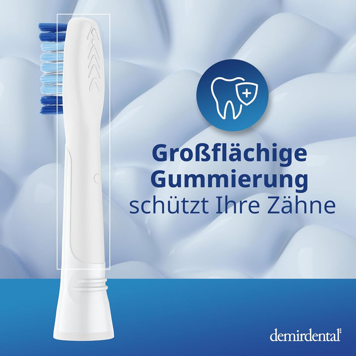 Aufsteckbürsten von demirdental für Oral-B Pulsonic Aufsteckbürsten, Medium Aufsteckbürsten, Ersatzb