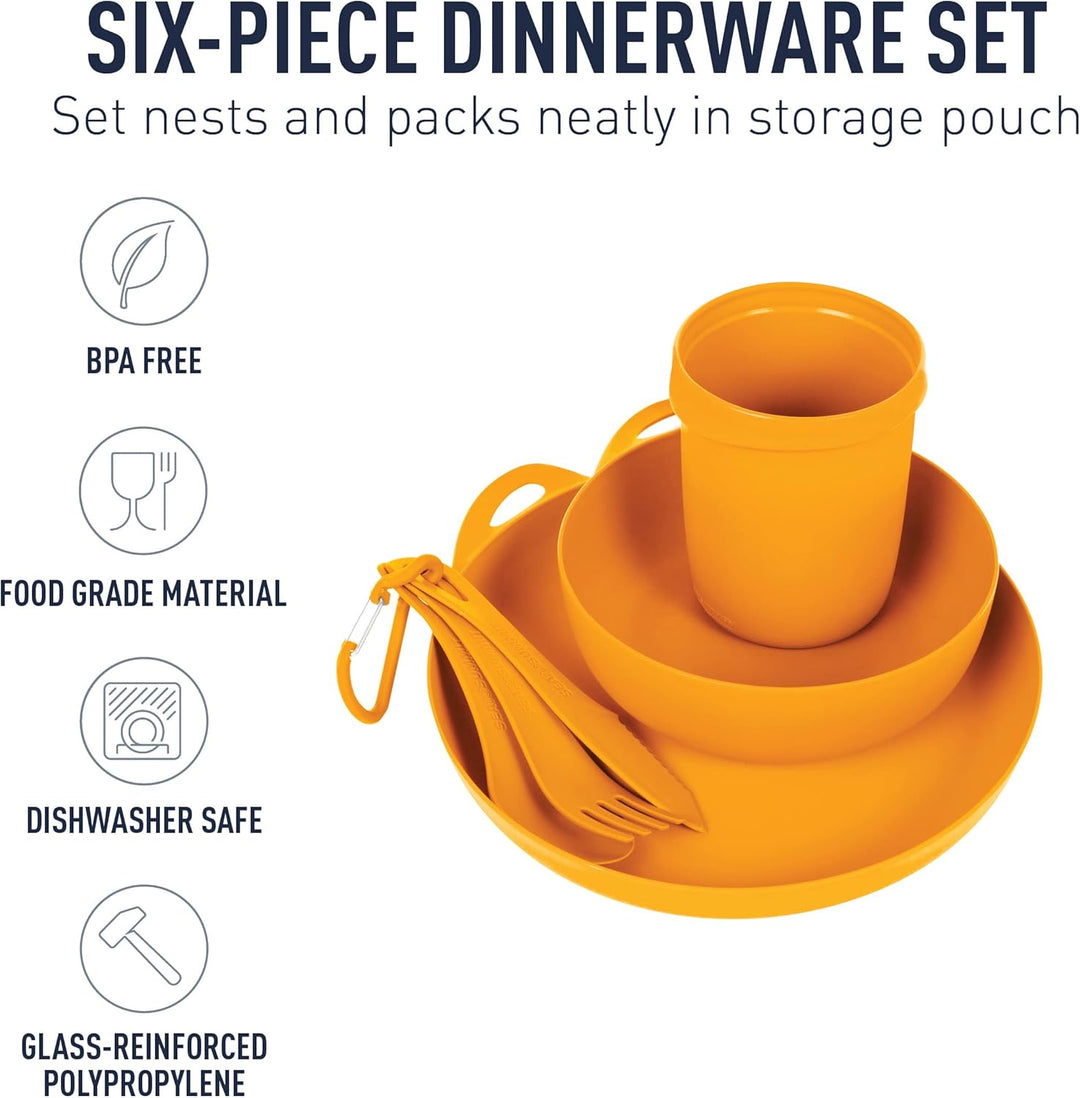 Sea to Summit Campinggeschirr Delta Camp Set Orange, Orange