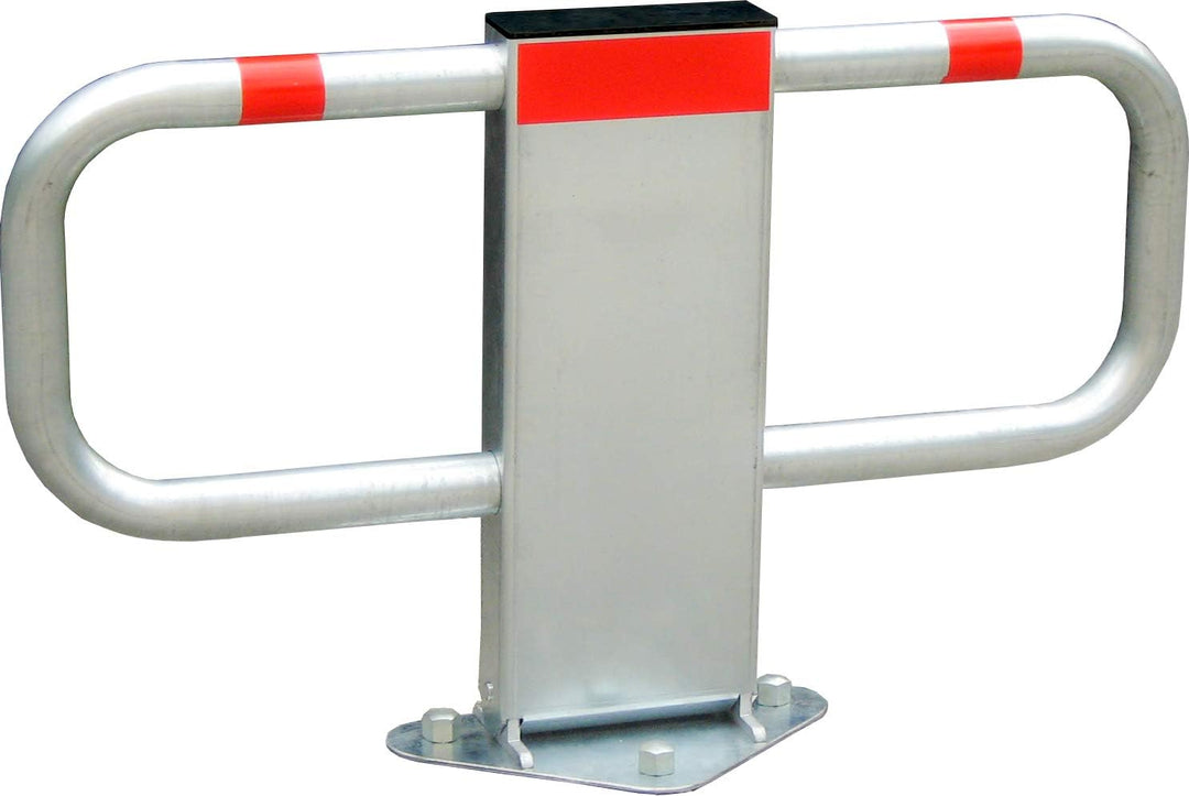 Mannus Parkplatz Sperrbügel TUB 2020, Parkplatzabsperrung, Stahl feuerverzinkt – B:78cm, H:47,5cm, M