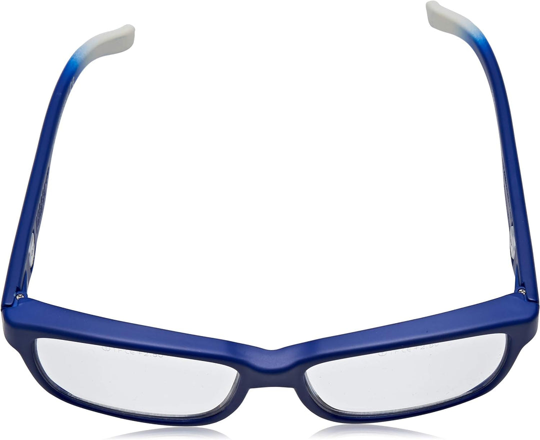 Pegaso Work and Fun Brille gegen impactó Objektiv mit Pre Sehstärke, mehrfarbig (Blau/Weiss), +2.5,