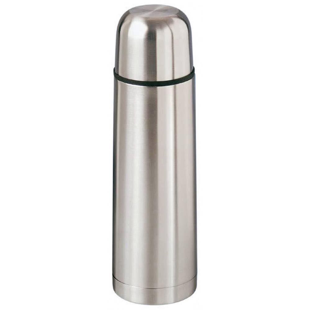 Isolierflasche Thermoskanne Thermokanne Flasche 1,0 ,L H�he 31,5 cm � 8,3 cm mattierter Edelstahl