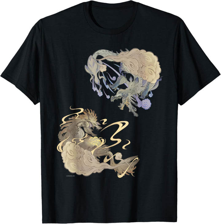 MH RISE Thunder Serpent Narwa&Wind Serpent Ibushi T-Shirt