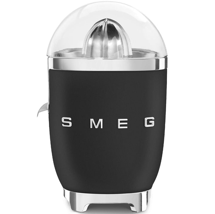 SMEG CJF01BLMEU Zitruspresse, Plastic, 1 Liter, Schwarz