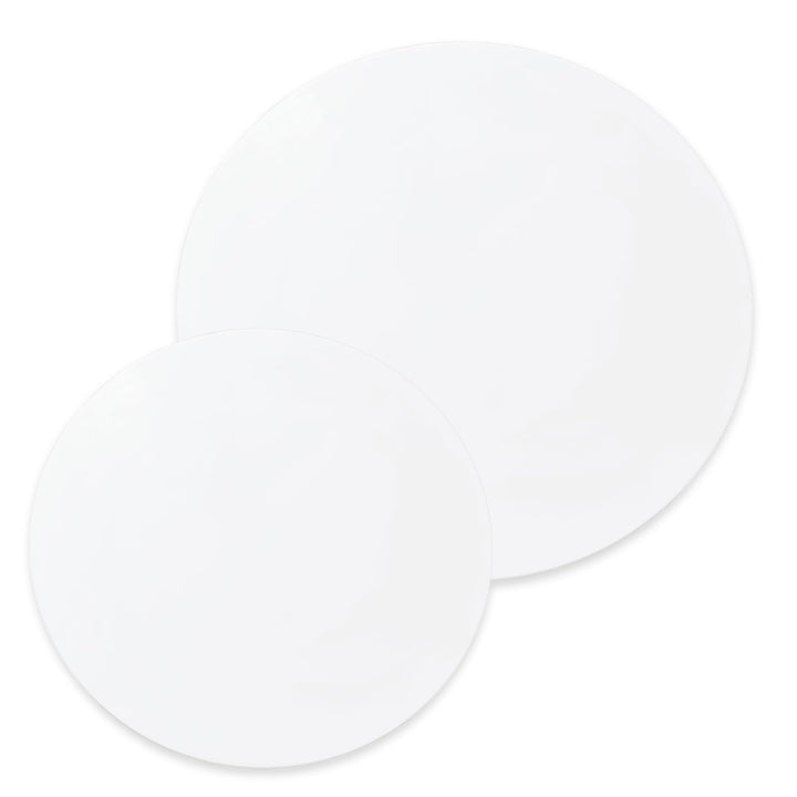 Miss Bakery's House® Cake Board - Acryl - Set rund - Ø 20 + Ø 30 cm - 2 Stück - wiederverwendbar - K