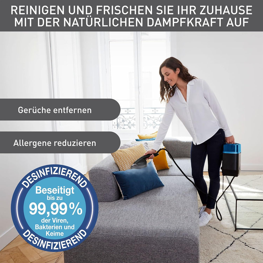 Tefal QT2022 Ixeo Power All-In-One Dampfglätter | inkl. 3-Positionen Smart Board | 5,8 bar Dampfdruc