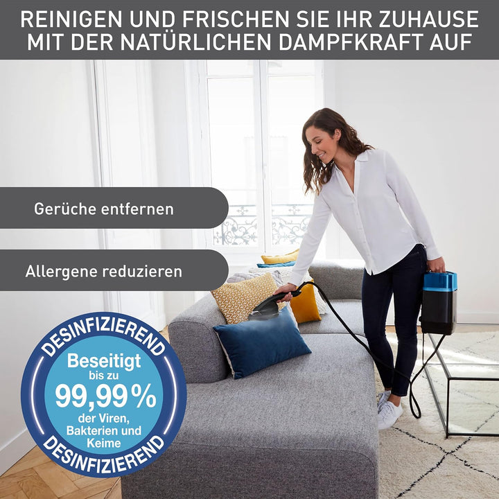Tefal QT2022 Ixeo Power All-In-One Dampfglätter | inkl. 3-Positionen Smart Board | 5,8 bar Dampfdruc