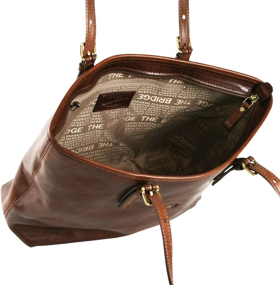 The Bridge Ladies' Handbag Henkeltaschen Braun, Braun