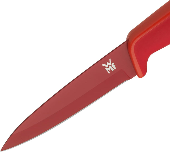 WMF Touch Allzweckmesser 20 cm, Messer mit Schutzhülle, Spezialklingenstahl antihaftbeschichtet, sch