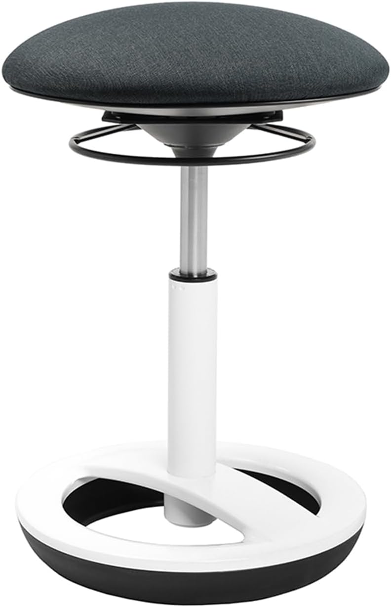TOPSTAR Sitness Bob höhenverstellbarer Bürohocker, ergonomischer Arbeitshocker, drehbarer Sitzhocker