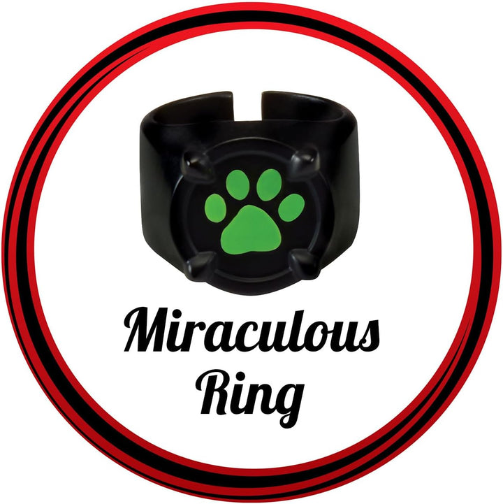 Bandai - Miraculous Ladybug - Verwandlungsset - Cat Noir - Superhelden-Kostüm und Accessoires - Kost