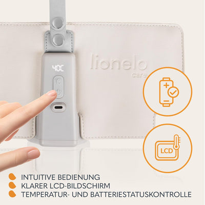 LIONELO Thermup Go Plus Tragbarer Babyflaschenwärmer, hält Flüssigkeiten warm, 5 Betriebstemperature