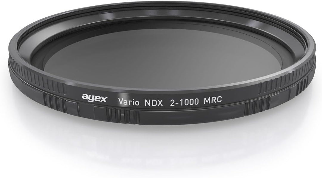 ayex ND-Filter Graufilter variabel ND2 - ND1000 MRC Slim (58mm), 58mm