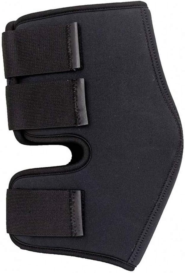 HKM 4000315602124 Sprunggelenkschoner -Mr. Feel Warm-9100 Schwarzl Schwarz L, Schwarz L