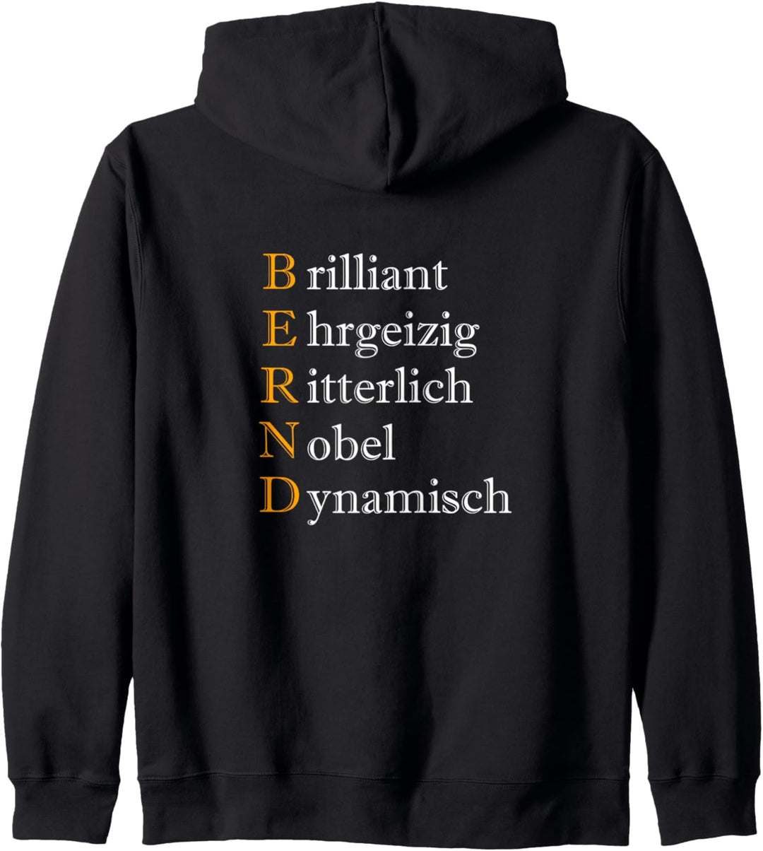 Bernd witziges Geschenk Kapuzenjacke