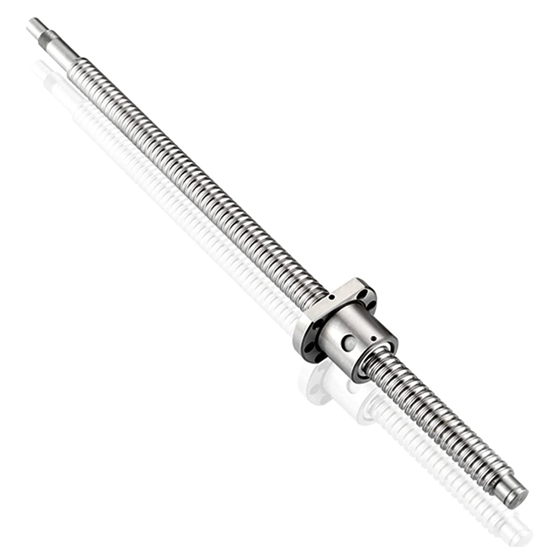 CNCMANS Hohe Qualität Bearbeitetem Ende SFU2005 Länge 1000mm Edelstahl Kugelumlaufspindel mit Kugelm