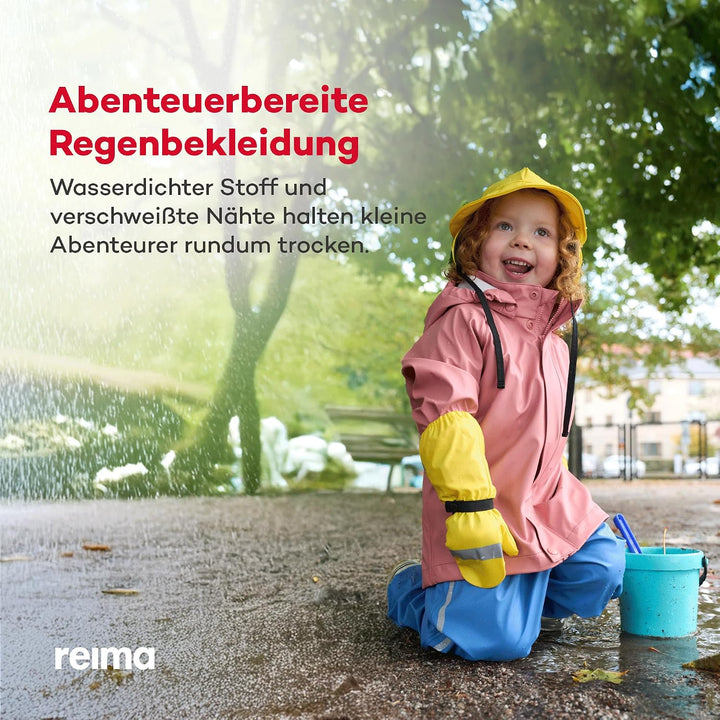 Reima Lampi Regenmantel Kinder pink