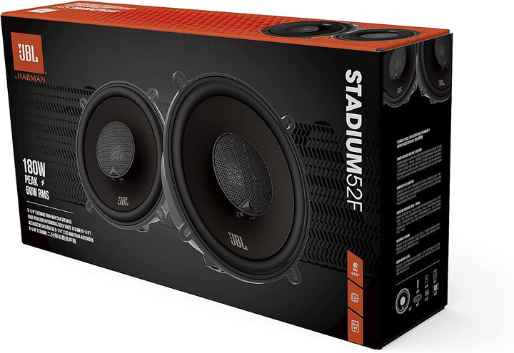 JBL Stadium 52F Koaxialer Stereo Auto Lautsprecher Set von Harman Kardon - 1 Paar 240 Watt KFZ Car H
