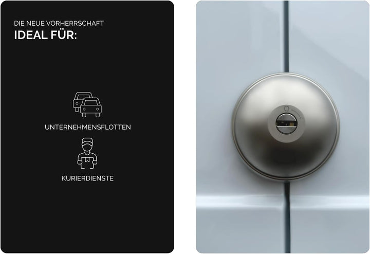 UFO MERONI SERRATURE Ufo 3 Neo Comfort Hochsicheres Diebstahlschutzschloss für Transporter und Leich