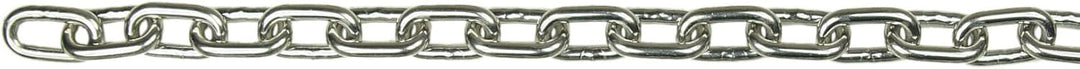 KAMERO Edelstahl V4A, Kettenschloss, Edelstahlkette mit Vorhängeschloss, rostfrei (4mm Kette, 200cm)