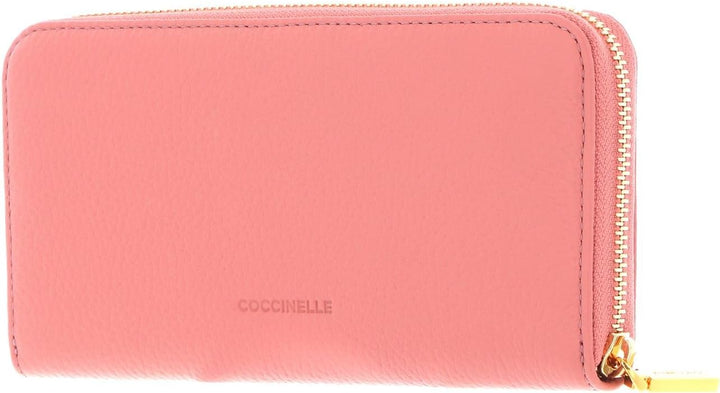 Coccinelle Myrine Zip Around Wallet Camelia