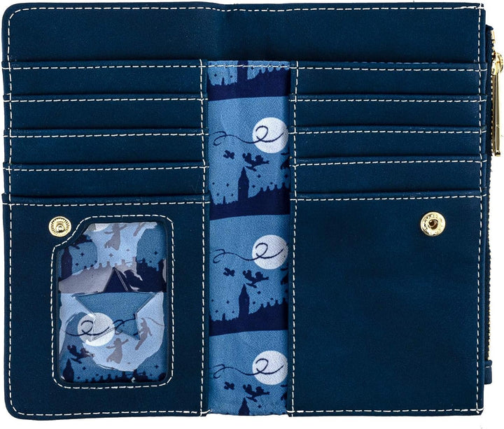 Loungefly Disney Peter Pan Second Star Flap Wallet