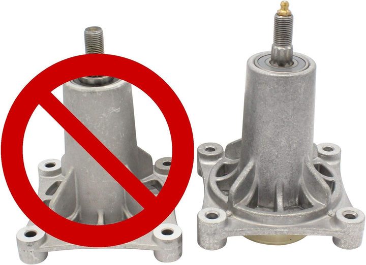 SECURA Messerturm links kompatibel mit McCulloch M14597TC 960510063 Rasentraktor