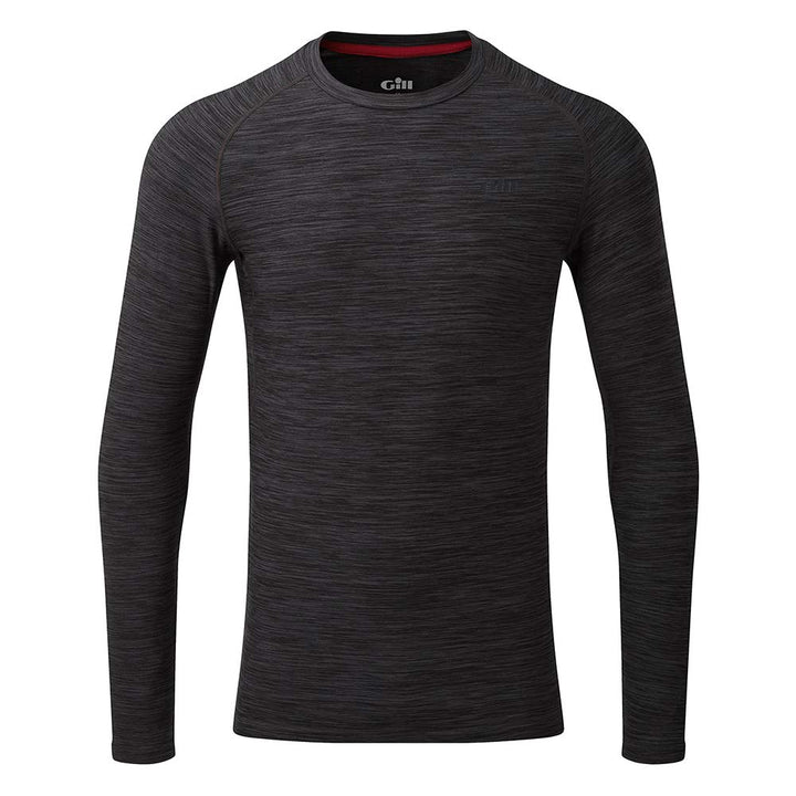 Gill Mens Crew Neck Basisschicht für das Segeln und Skifahren - Esche - Leichte thermische Materiali