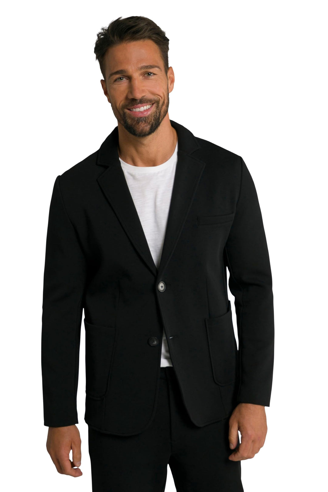 JP 1880 Herren grosse Grössen Übergrössen Menswear L-8XL Jerseysakko New York, FLEXNAMIC®, Business,