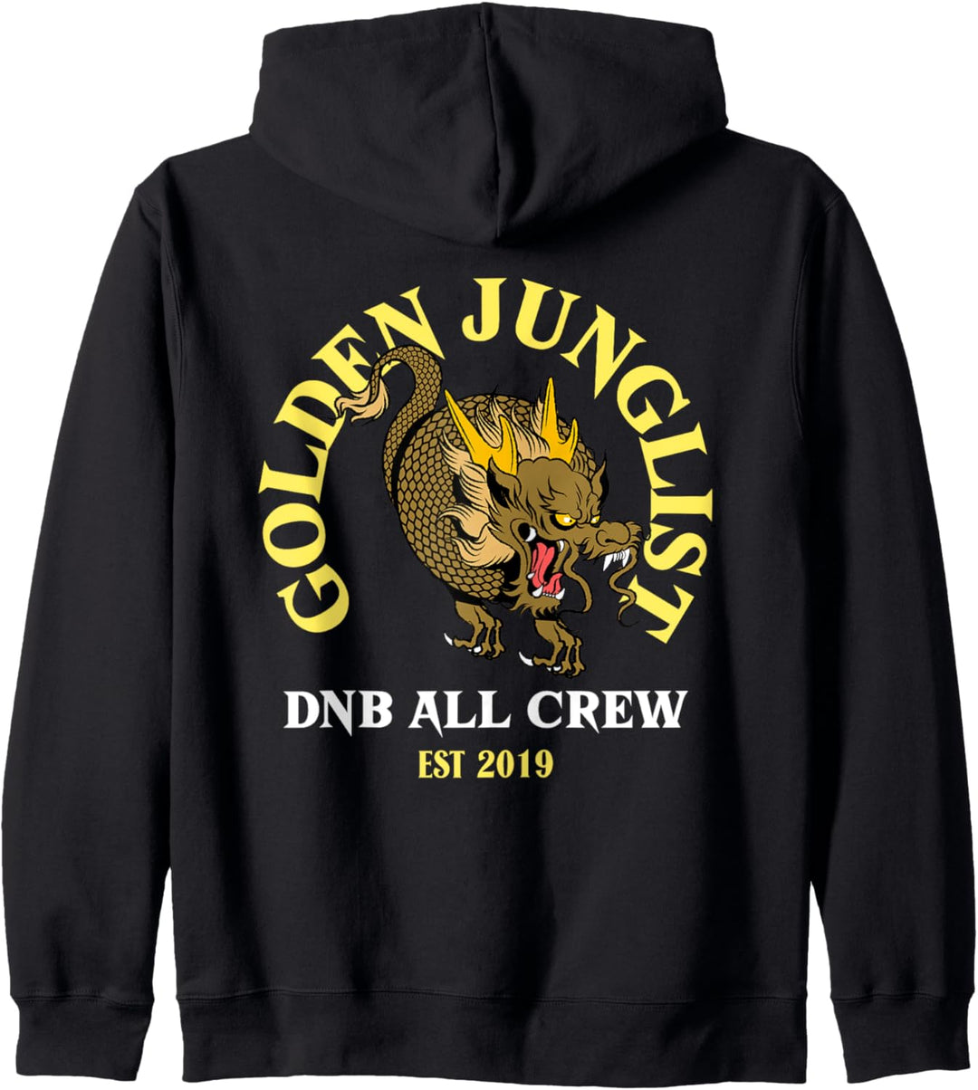 Junglist EDM Drum And Bass 174 BPM DnB Music Liquid Kapuzenjacke