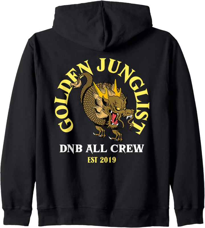 Junglist EDM Drum And Bass 174 BPM DnB Music Liquid Kapuzenjacke