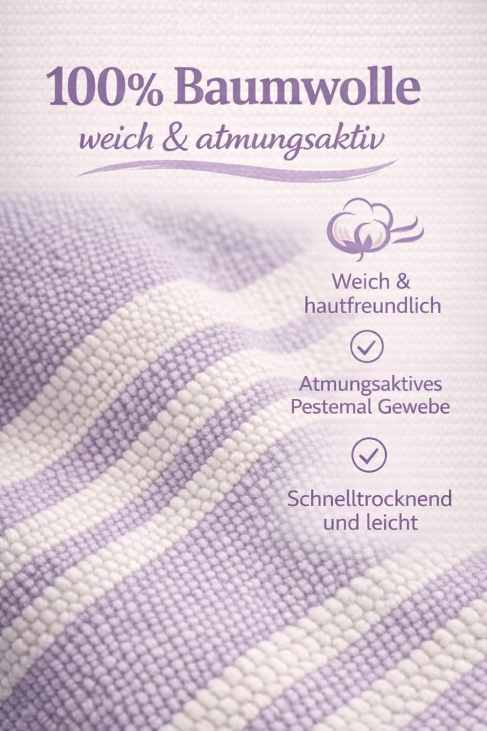 ELY PARKER Strandponcho für Kinder - 100% Baumwolle Strandtuch & Strandkleid - Saugstarkes Badeponch