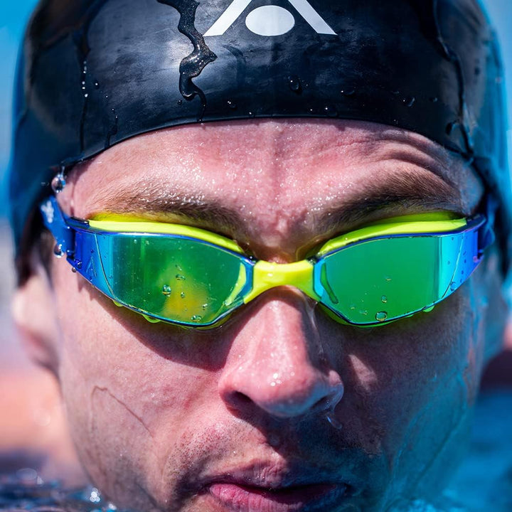 Aquasphere Xceed | Schwimmwettkampfbrille, Schwimmbrille für Männer und Frauen mit UV-Schutz und Sil