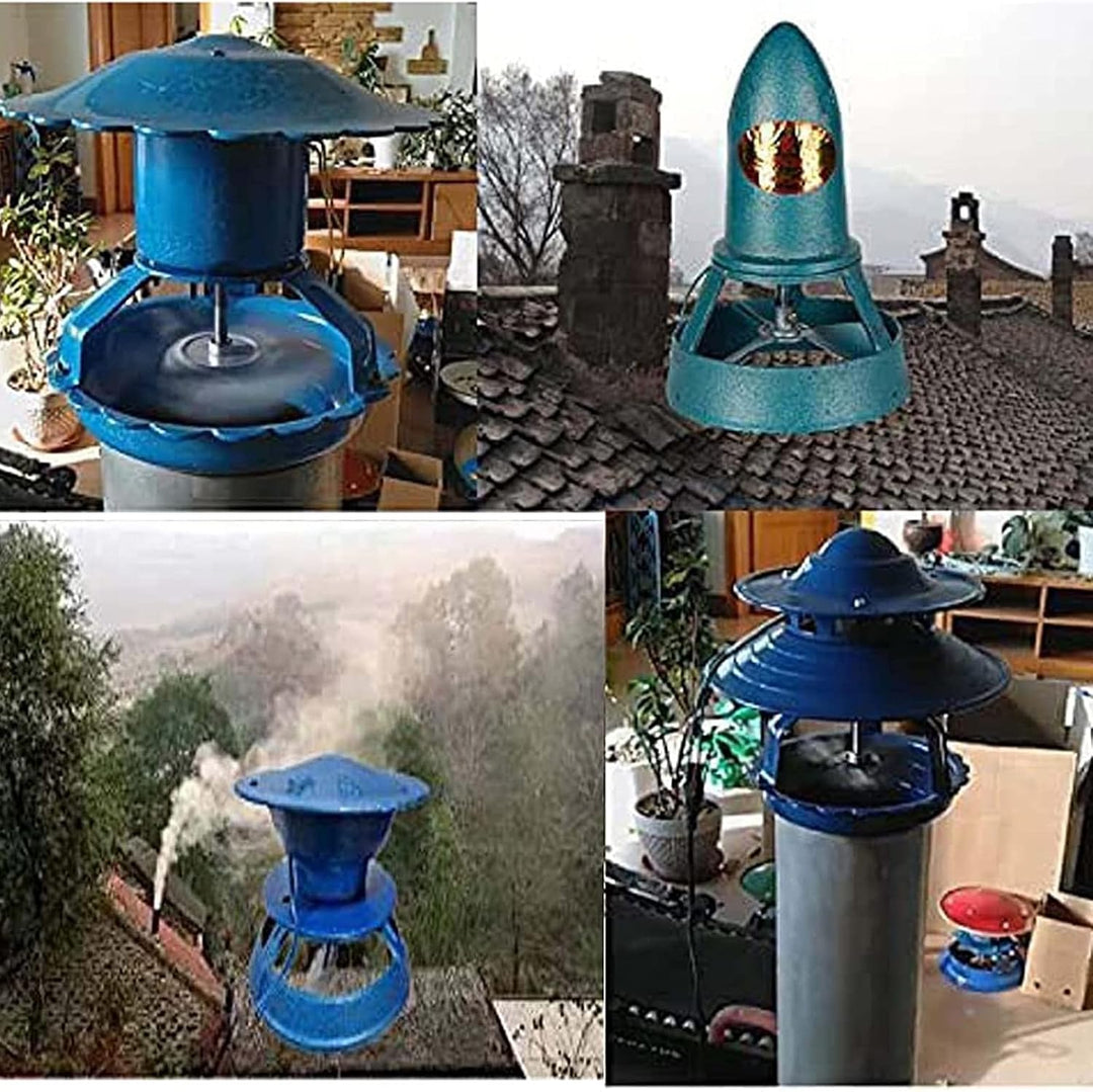 Schornsteinrauchabsauger, 100 W/120 W Saugzugventilator, Schornstein A Schornsteinabzugsventilator F