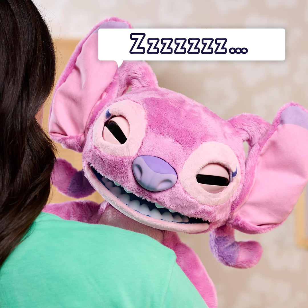 Just Play Disney Stitch Ultimate Angel – Funktionsplüschtier, 100+ Geräusche und Reaktionen, ab 3 Ja