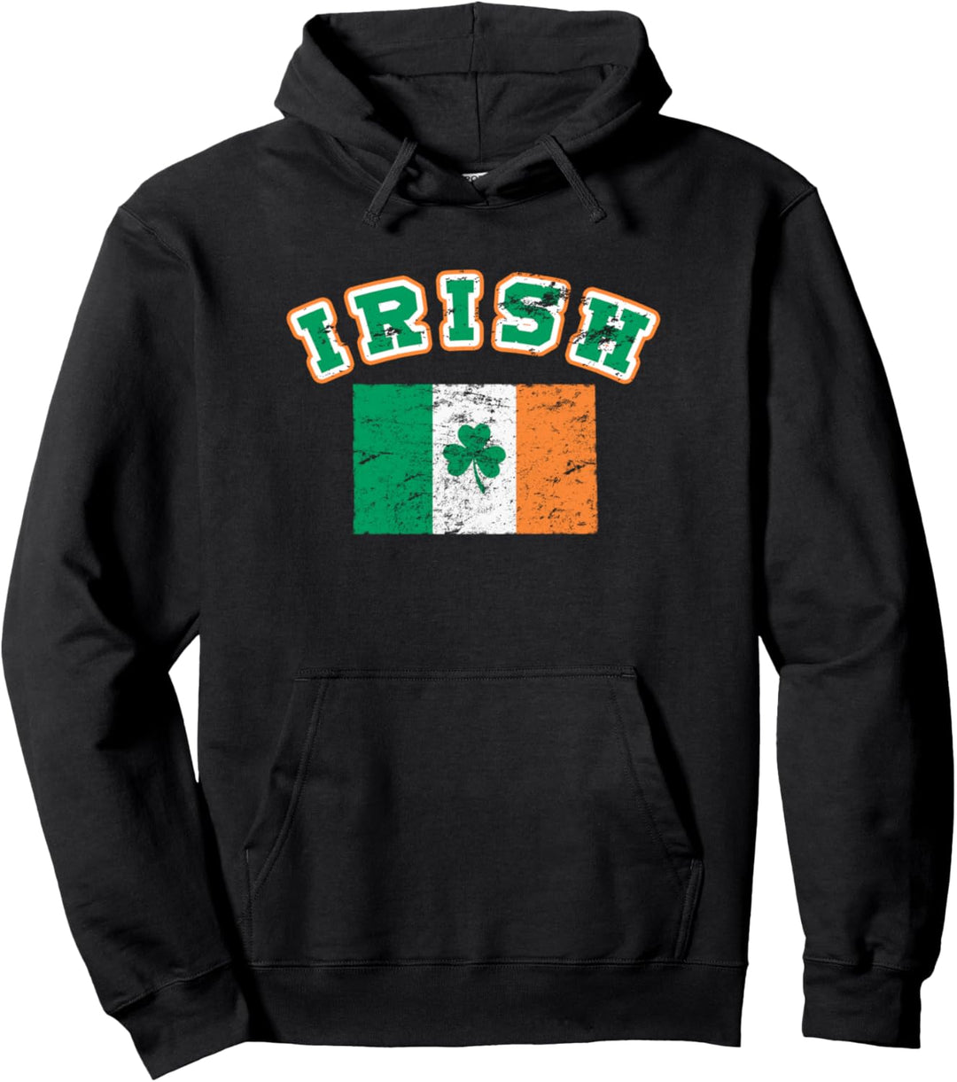 Irish Irland Flagge Ireland Flag Irische Flagge Damen Herren Pullover Hoodie